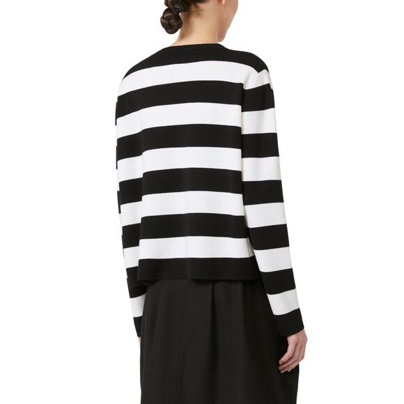 Max Mara Women Wool Sweater With Embroidery